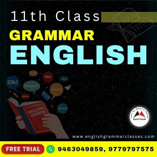 11th Class Grammar English