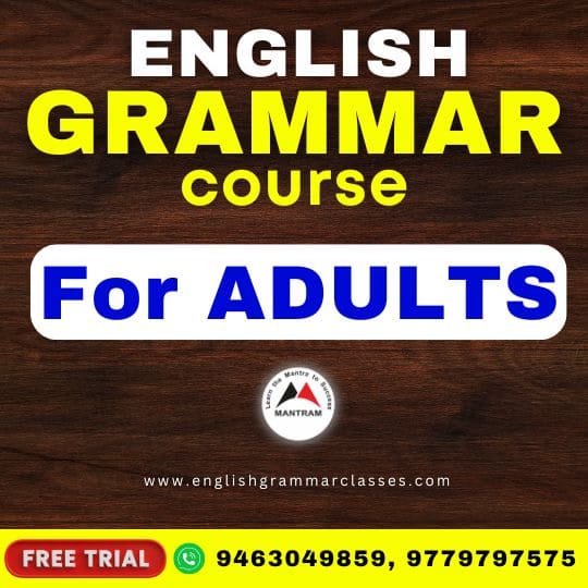 English Grammar Courses for Adults