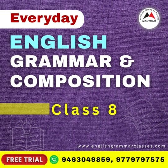 Everyday English Grammar and Composition Class 8