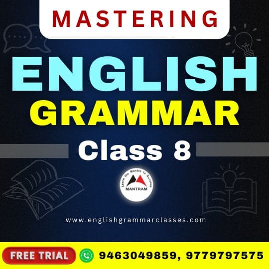 Mastering English Grammar Class 8